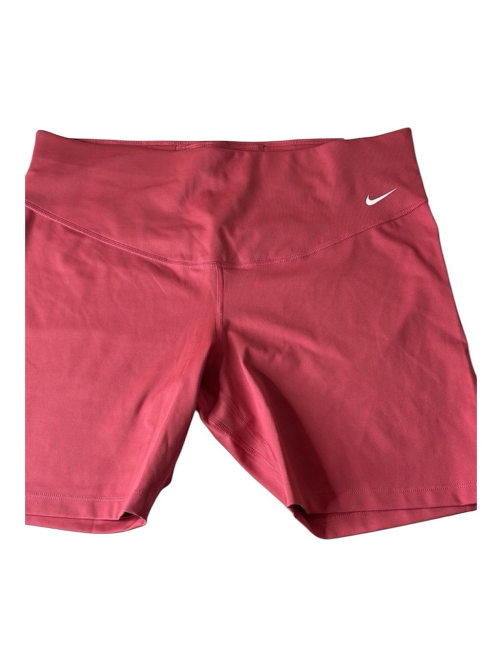 Nike One Dri-Fit Mid Rise Bike Shorts Rose Pink Size 1X